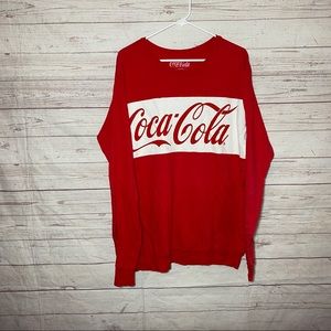 Men’s Coca Cola sweatshirt size L